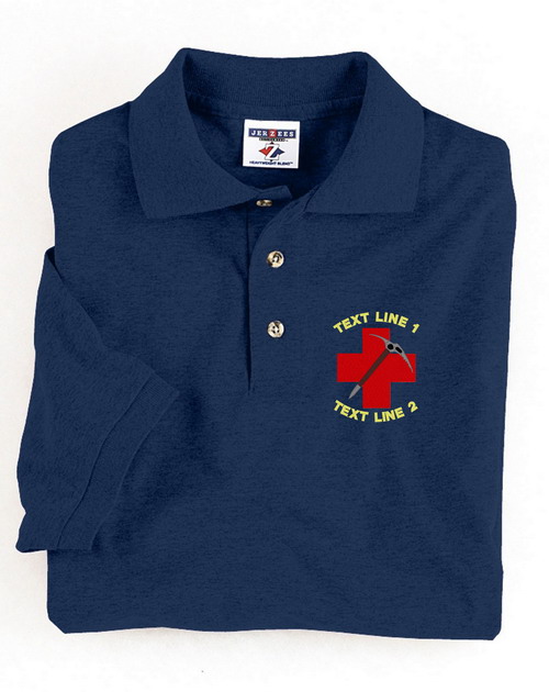 Mountain Rescue Polo Embroidered #253 (image for) Mountain Rescue Polo Embroidered #253